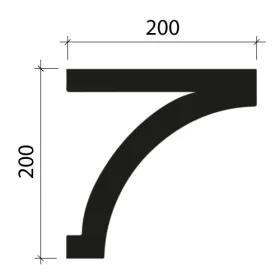 картинка Молдинг Moderare 200/23_30